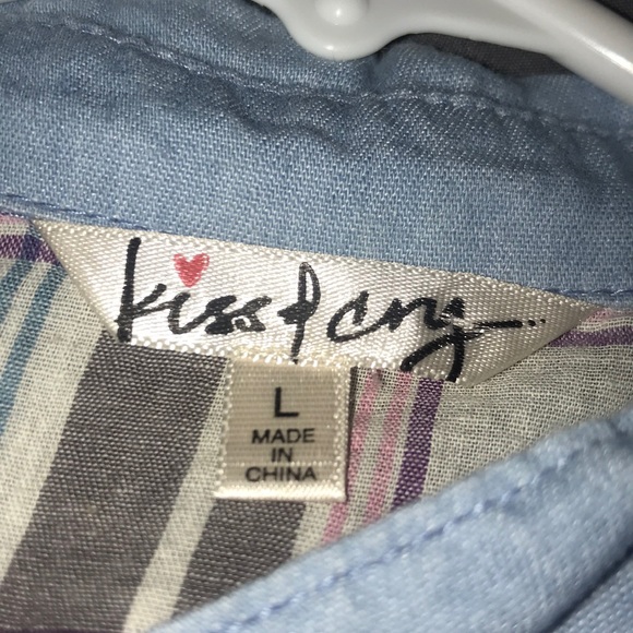Plaid jean shirt - Picture 5 of 5